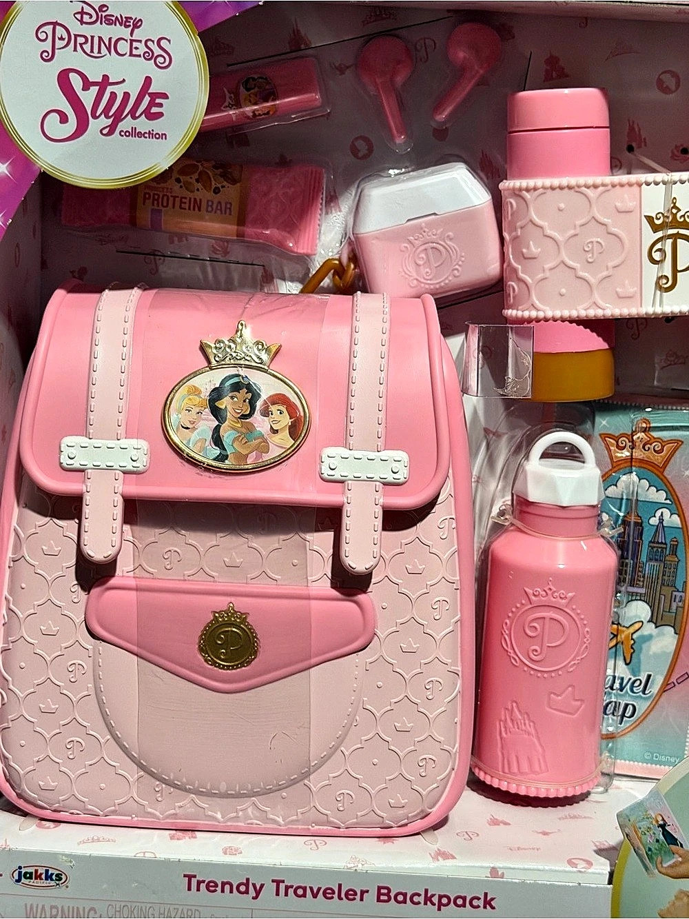 Disney Trendy Traveler Backpack Pink Backpack Set NWT - Picture 2 of 4